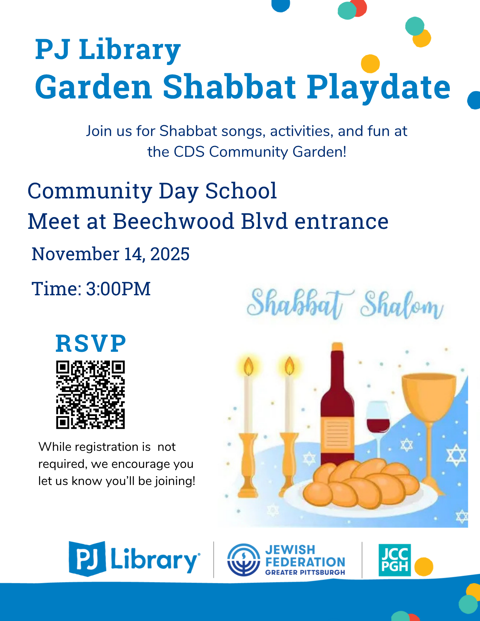 Garden Shabbat Playdate_City