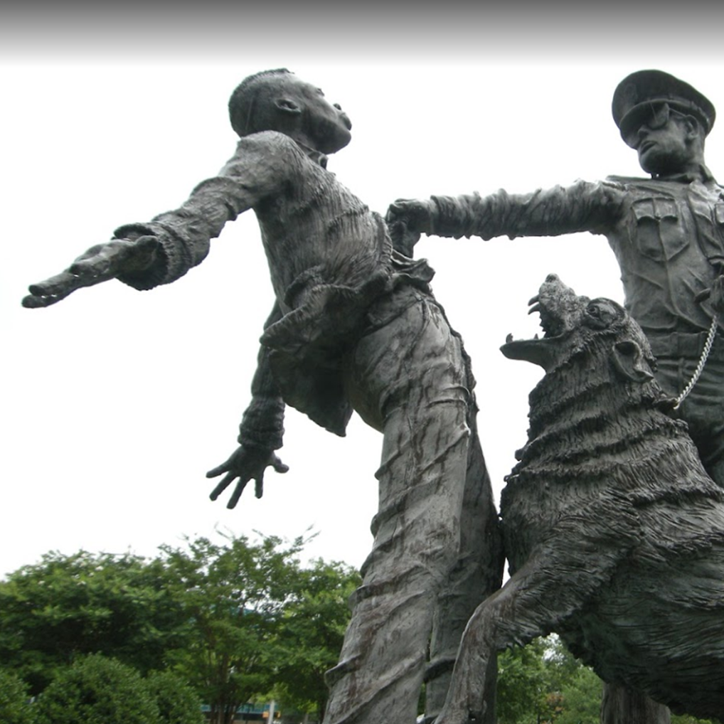 Freedom Park in Birmingham statue