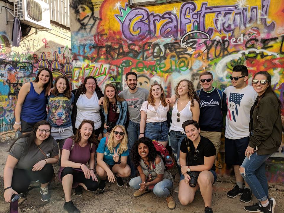 2018 Campus Ambassadors in Israel