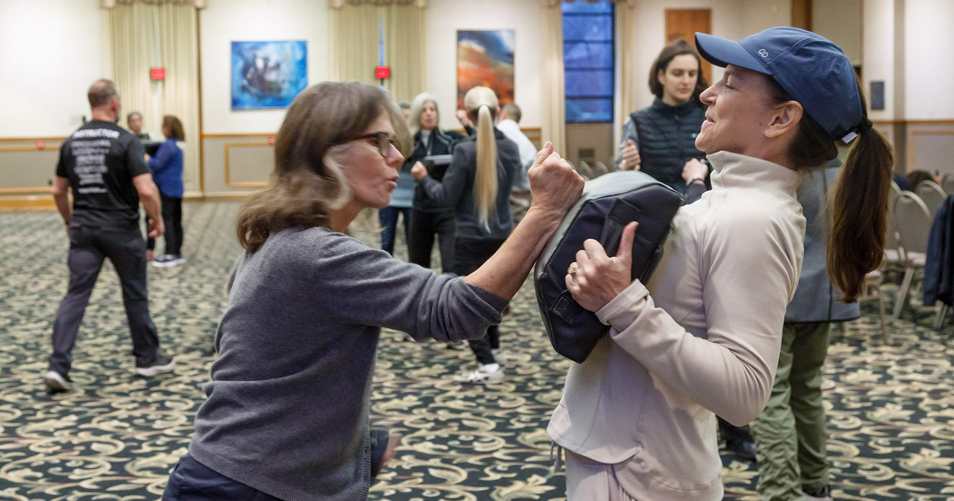 Womens Security Training - photo by David Bachman